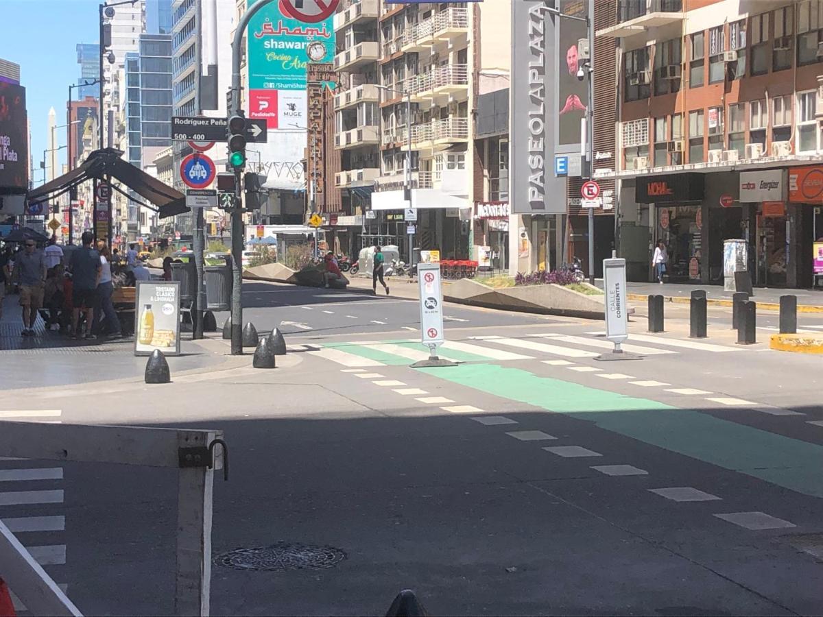 Apartmán Av Corrientes Obelisco Buenos Aires Exteriér fotografie